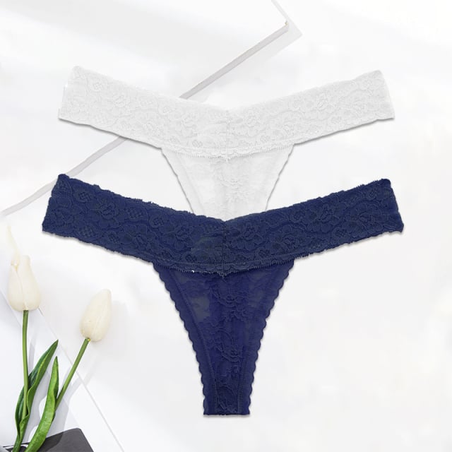 Fleur · HZ IB-06 — Lace Thong