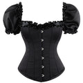 Astra · HZ IX-23 — lace-trim corset top