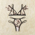 Odette · HZ IN-130 — Embroidered Lace Set