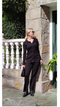 Argile · HZ BD-08 — cable-knit lounge set
