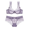Océane · HZ IN-148 — Lace-Trim Sheer Set