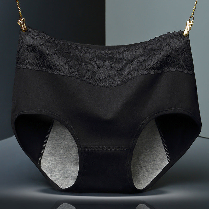 Coco · HZ IB-48 — Seamless Cotton Lace Thong
