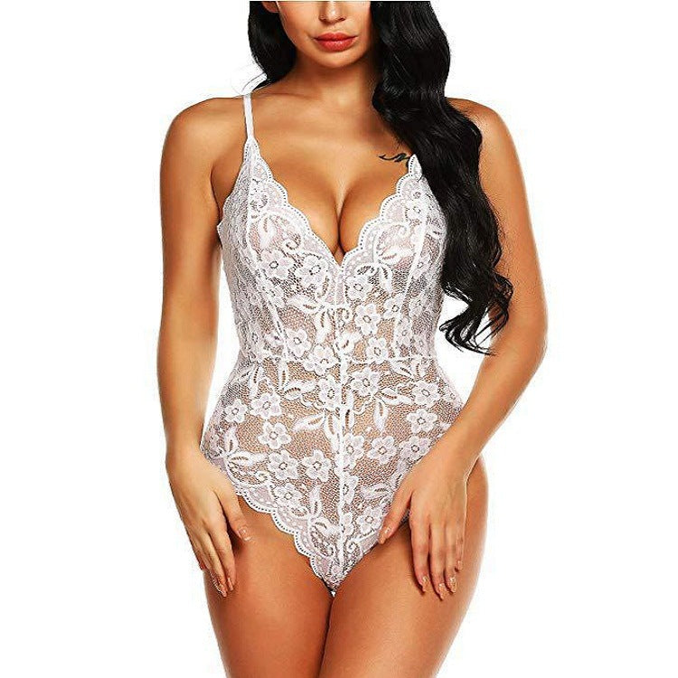 Mathilde · HZ IN-180 — Lace Bodysuit
