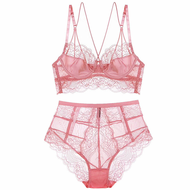 Séraphine · HZ IN-131 — High-Waist Lace Set
