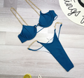 Reva · HZ SX-12 — chain-strap bikini
