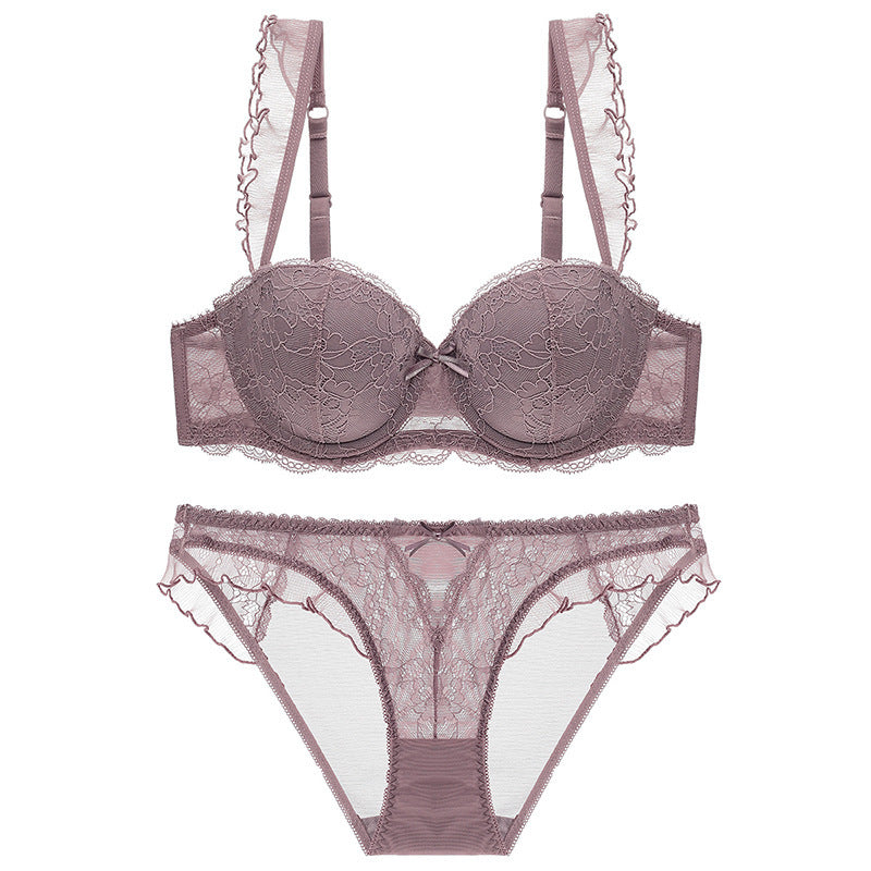 Bérénice · HZ IN-212 — Ruffled Lace Set