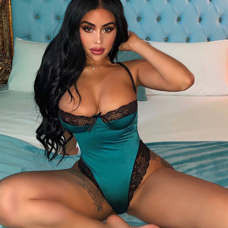 Camille · HZ IN-309 — lace bodysuit