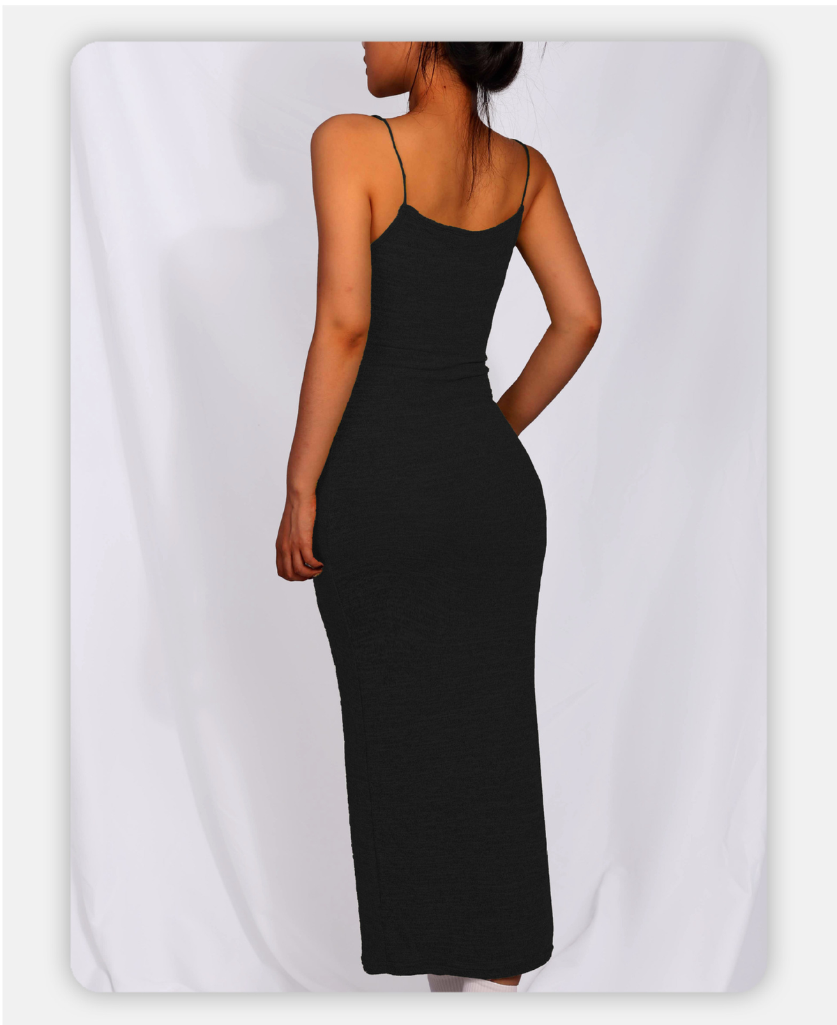 Mykonos · HZ SD-15 — strapless tube maxi