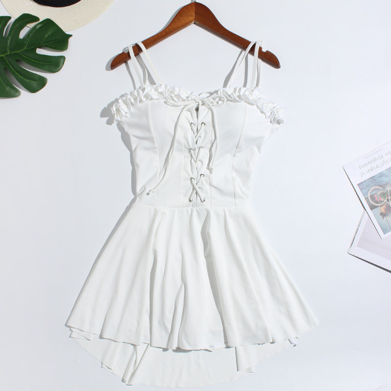 Sirène · HZ SO-81 — Sculpted Swim Dress