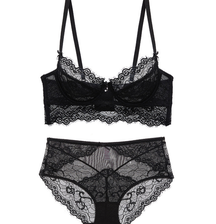 Isaure · HZ IN-166 — Ultra-Thin Lace Set