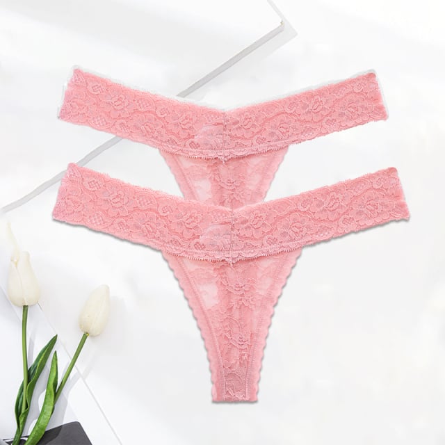 Belle · HZ IB-38 — Lace Thong