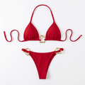 Coral HZ SW-67 Hollow-Cut Set, red, on white